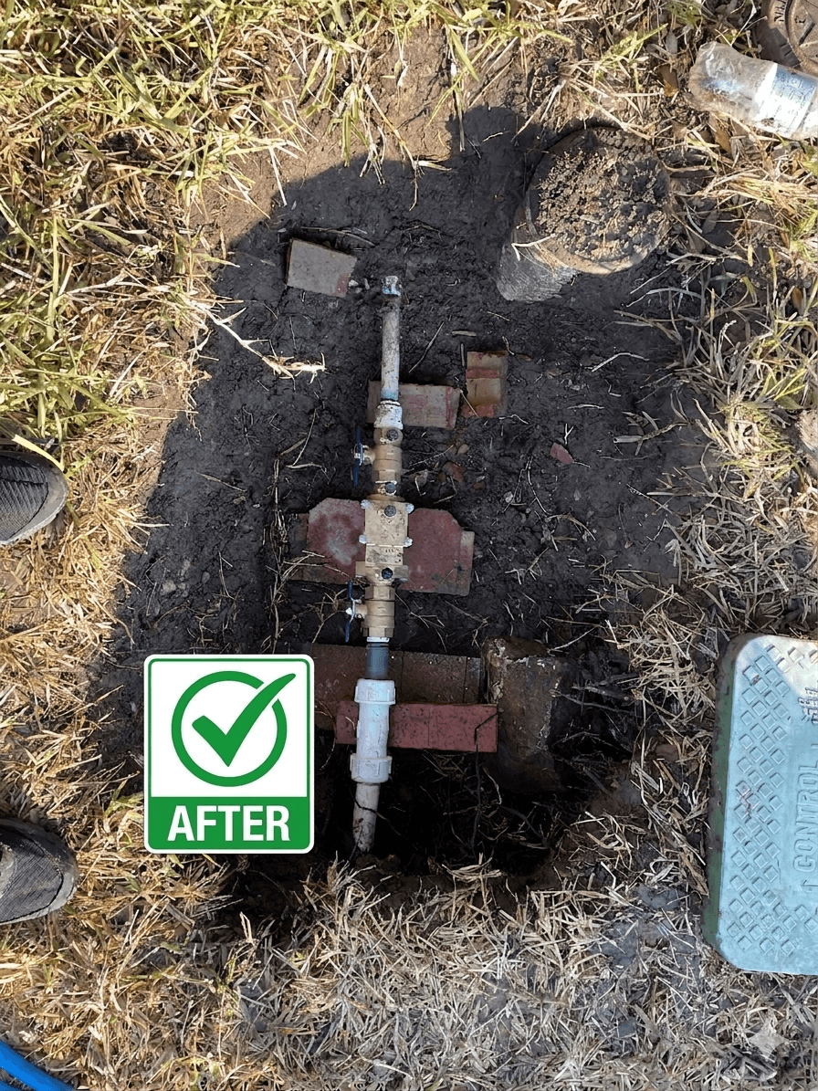 New copper backflow preventer assembly